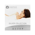 Downia Silver Collection 85/15 White Goose Down Quilt White Single