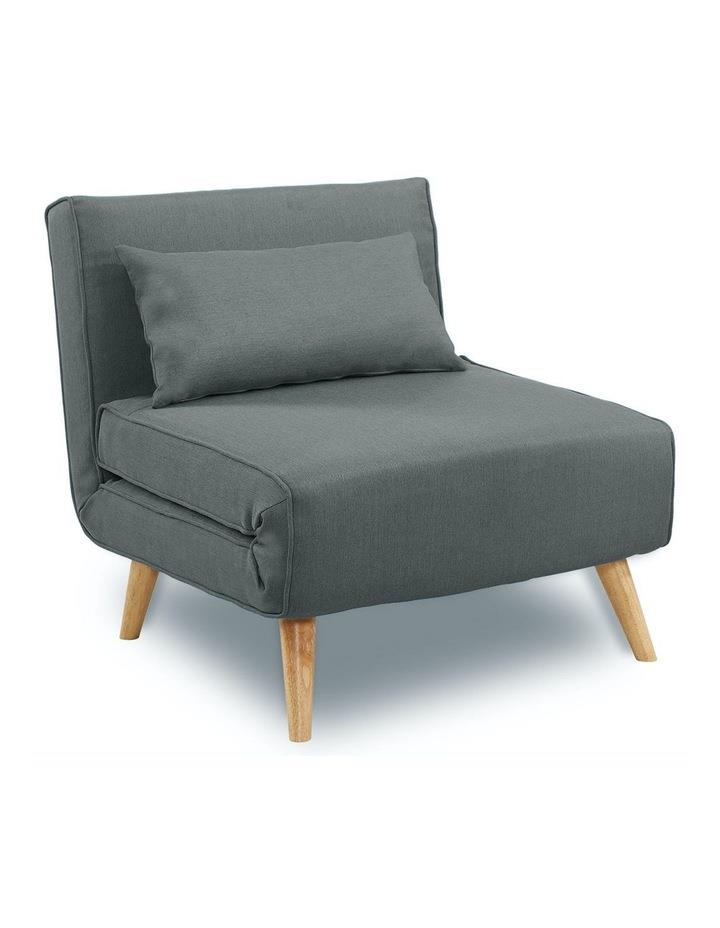 Sarantino Adjustable Corner Sofa Lounge Linen Bed Seat Dark Grey