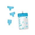 Cherub Baby Breast Milk Storage Bags 25 Pack 250ml & Pump Adapter Starter Kit Single Use
