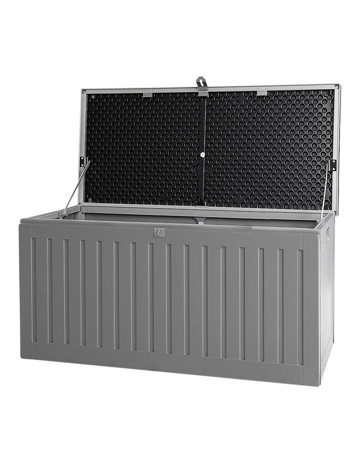 Gardeon Outdoor Storage Box 270L Dark Grey