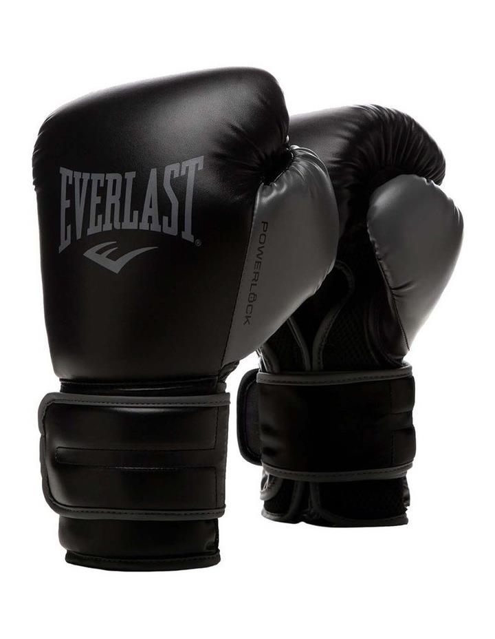 Everlast Powerlock2 16oz Black/Grey Training Glove Black