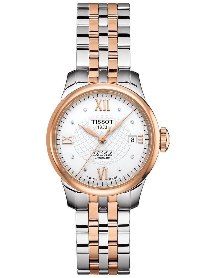 Tissot Le Locle Lady Automatic T41218316 Automatic Watch in Grey/Rose Gold Rose