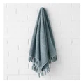 Aura Home Paros Bath Towel Range in Eucalypt Green Hand Towel