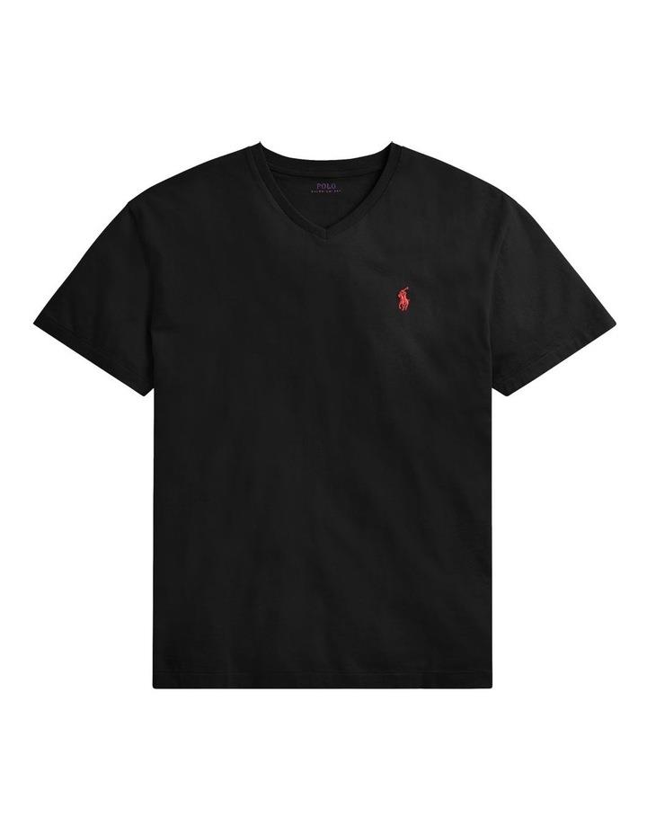 Polo Ralph Lauren Classic Fit Jersey V-Neck T-Shirt Black L