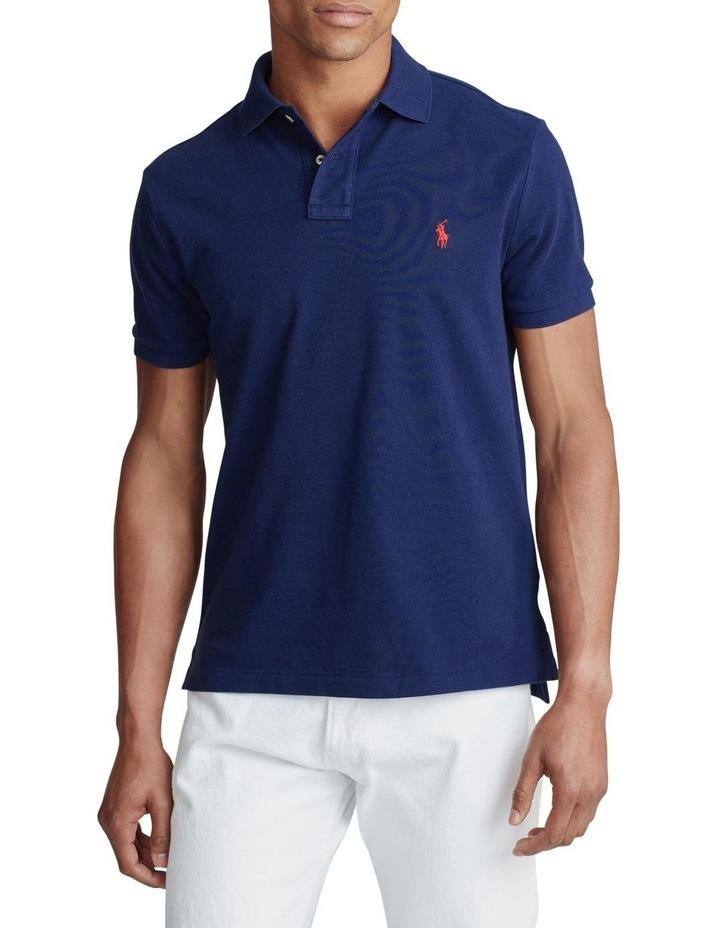 Polo Ralph Lauren Classic Fit Mesh Polo Shirt Blue XS
