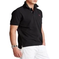 Polo Ralph Lauren Classic Fit Mesh Polo Shirt Black XS