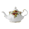 Royal Albert Old Country Roses Sugar & Creamer Teapot in White