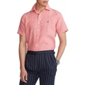 Polo Ralph Lauren Classic Fit Linen Shirt Pink S