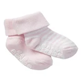 Bonds Baby Classic Cuff Sock 2 Pack in Pink 1-2