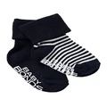 Bonds Classics Cuff Socks 2 Pack in Blue 0-1