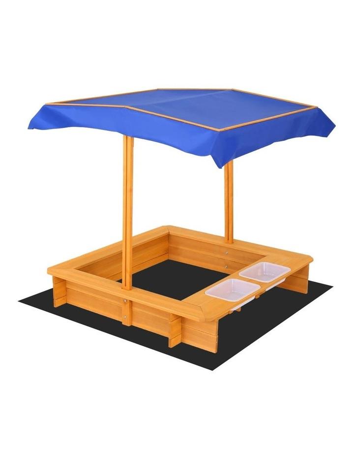 Keezi Outdoor Canopy Sand Pit Orange