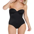 Spanx Suit Your Fancy Strapless Cupped Panty Bodysuit in Black S