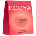 ECOYA Guava and Lychee Sorbet Car Diffuser Refill