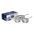 Le Creuset Classic 3-Ply Stainless Steel 3pc Saucepan Set