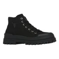 Windsor Smith Deserve Black Canvas Chunky Sneaker Boot Black 6