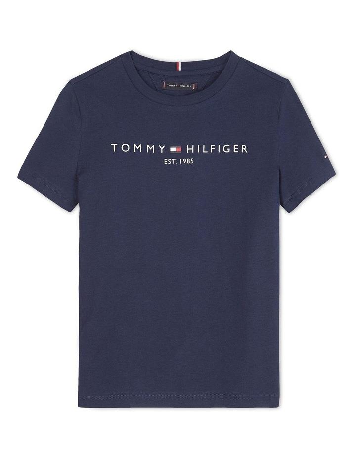 Tommy Hilfiger Essential Tee (3-7 Years) in Blue Navy 6