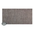 Maxwell & Williams Placemat Lurex 45x30cm Taupe Stripe Set of 12