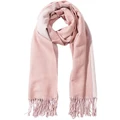 Gregory Ladner Two Tone Blush Wool Blend Pashmina Scarf Blush One Size