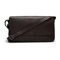 Aquila Montoro Leather Messenger Bag in Brown OSFA