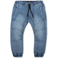 Indie Kids by Industrie Arched Drifter Pant (8-16 years) in Light Denim 10