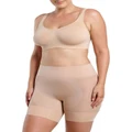 Ambra Curvesque Anti Chafing Short in Beige Natural 14-16
