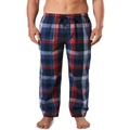 Mitch Dowd British Check Yarn Dyed Sleep Pant in Navy/Red Assorted M