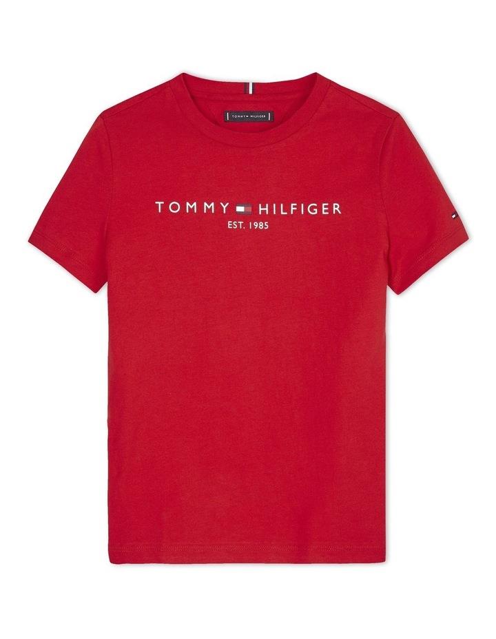 Tommy Hilfiger Essential Tee (3-7 Years) in Red 4