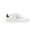 Guess Reshy White Lace-Up Sneaker White 6.5