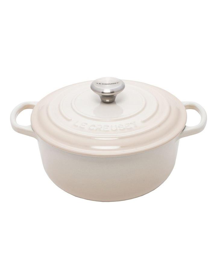 Le Creuset Signature Round Casserole 24cm Meringue White 24cm