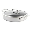GreenPan Premiere Covered Skillet 30cm in Stainless Steel Silver