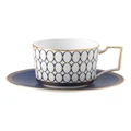 Wedgwood Renaissance Gold Teacup & Saucer Boxed White