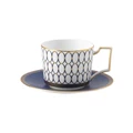 Wedgwood Renaissance Gold Teacup & Saucer Boxed White