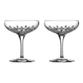 Waterford Lismore Essence Champagne Saucer Pair
