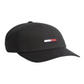 Tommy Hilfiger Kids Flag Front Baseball Cap in Black One Size