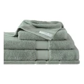 Sheridan Luxury Egyptian Towel Collection in Dew Green Face Washer