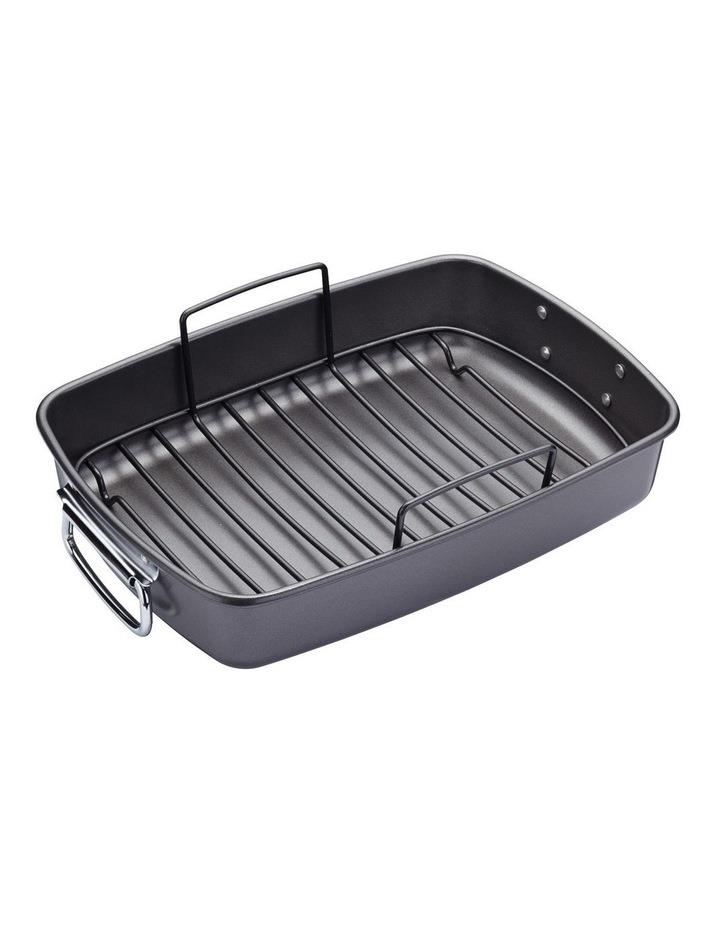 MasterCraft Heavy Base 40cm Roaster With Rack Carbon