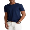Polo Ralph Lauren Custom Slim Fit Soft Cotton T-Shirt Navy XS