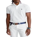 Polo Ralph Lauren Custom Slim Fit Mesh Polo Shirt White XS