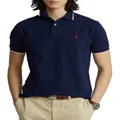 Polo Ralph Lauren Custom Slim Fit Mesh Polo Shirt Blue XS