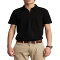 Polo Ralph Lauren Custom Slim Fit Stretch Mesh Polo Shirt Black XS