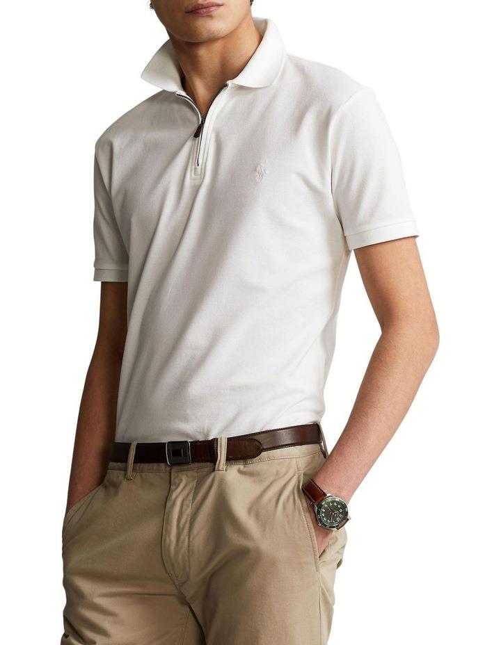 Polo Ralph Lauren Custom Slim Fit Stretch Mesh Polo Shirt White XL