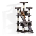 Paws and Claws 1.7M Giant Cat Tree Play House No Colour