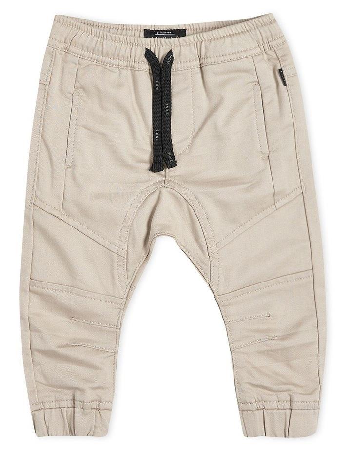 Indie Kids by Industrie Arched Drifter Pant (3-7 years) in Stone 4