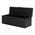Gardeon Outdoor Storage Box 390 Litre Black
