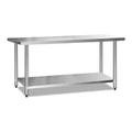 Cefito Commercial Stainless Steel Kitchen Bench 61 x 1524mm