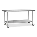 Cefito Cefito 1524x61mm Commercial 43 Stainless Steel Bench