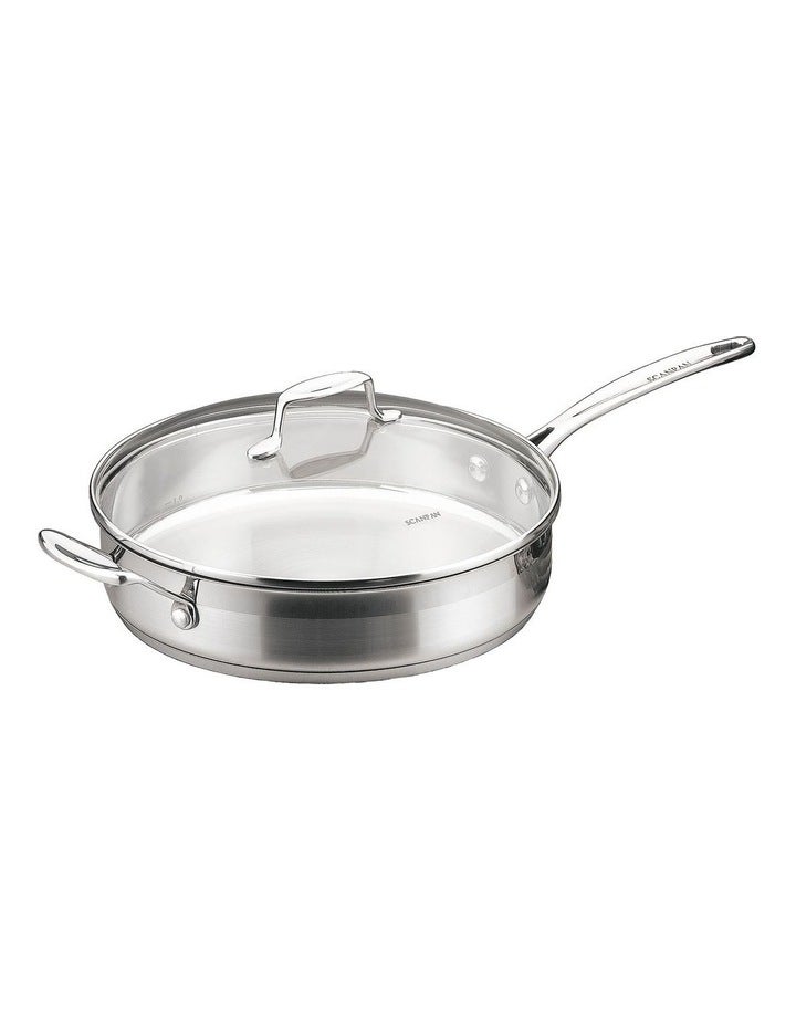 Scanpan Impact Saute Pan 28cm in Silver Steel