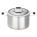 Scanpan Coppenox Stock Pot 24cm/7.2L in Stainless Steel Silver