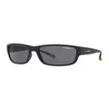 Arnette AN4256 Bushwick Black Polarised Sunglasses Grey