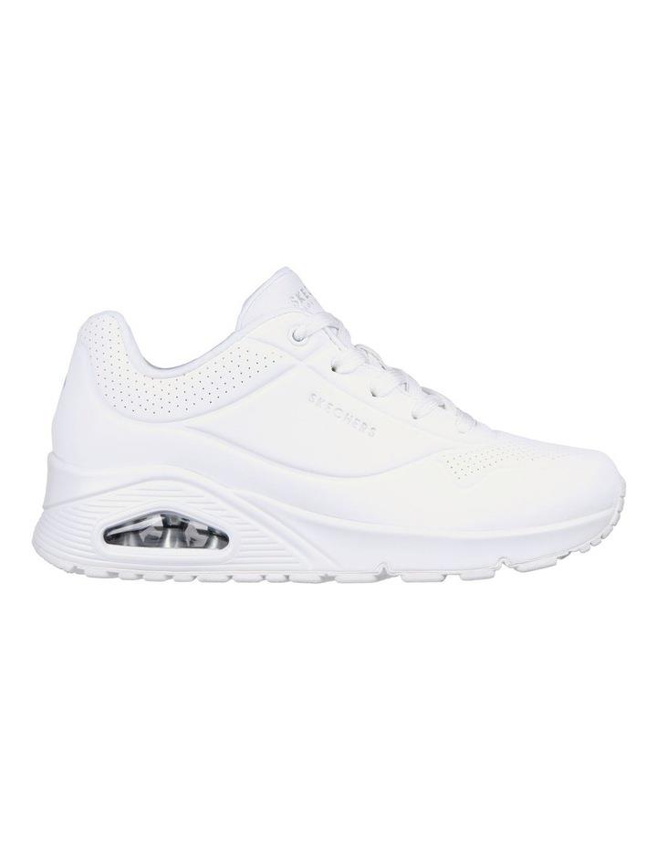 Skechers Uno Stand On Air Sneaker in White 8